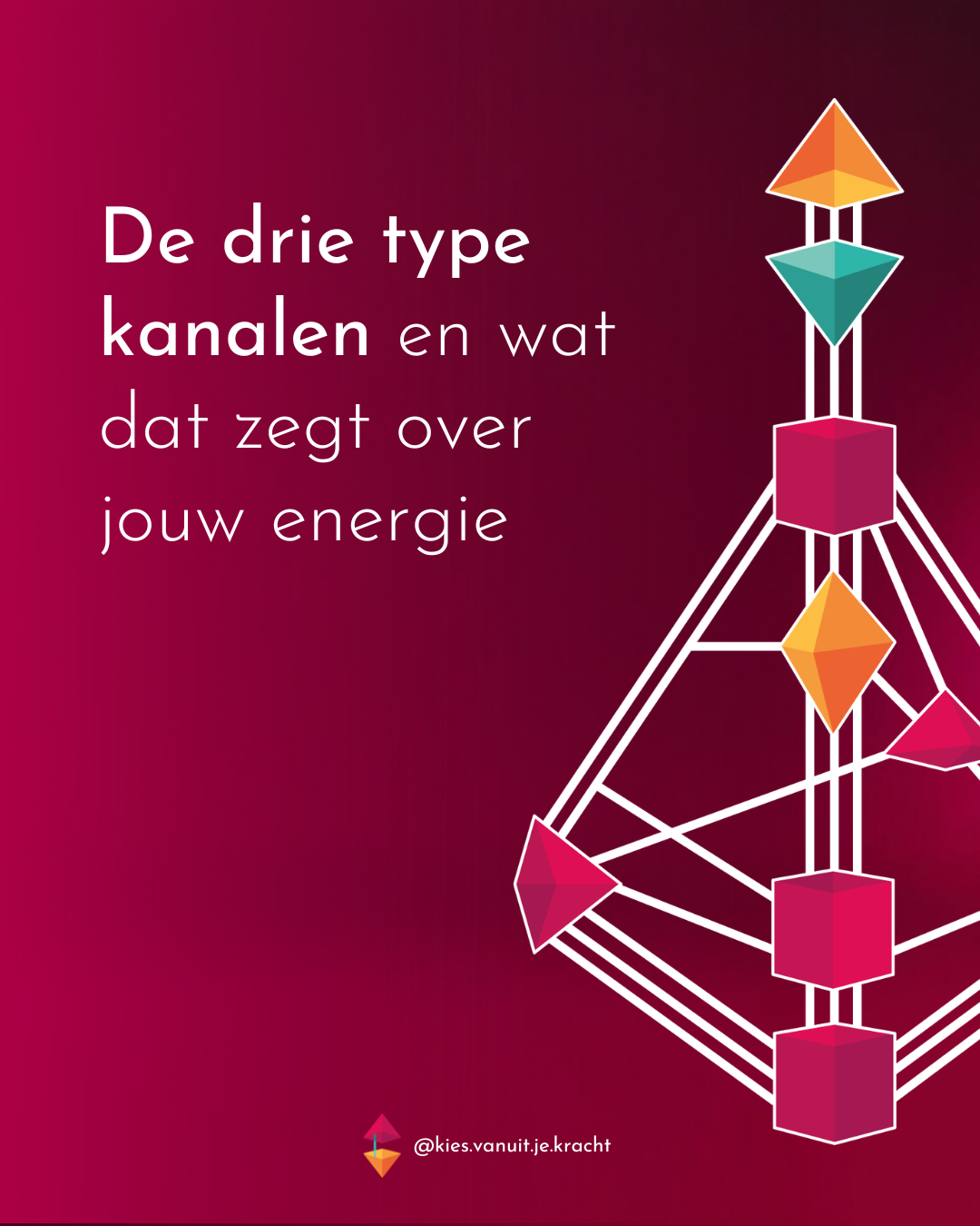 De drie type kanalen en wat dat zegt over jouw energie