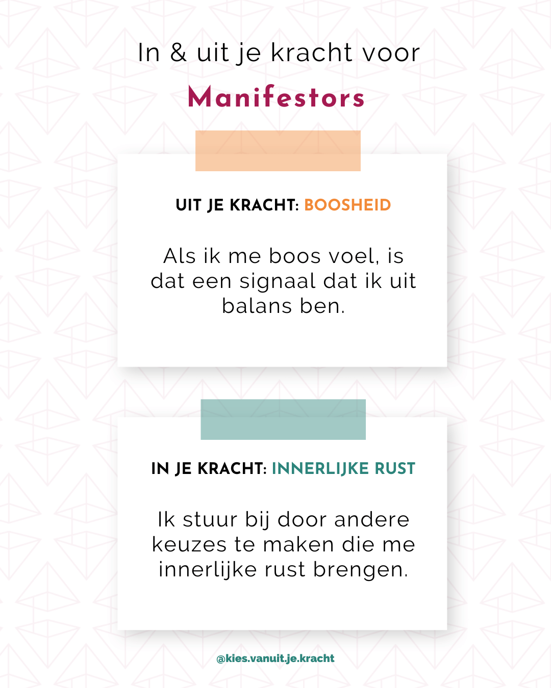 Stap 3 - Manifestor - Start met HD