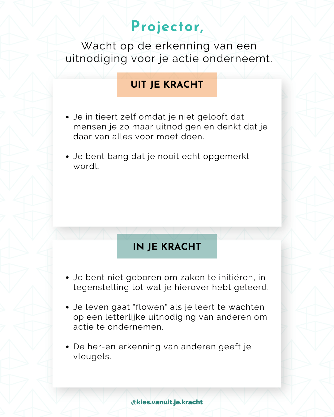 Stap 5 - Projector - Start met HD
