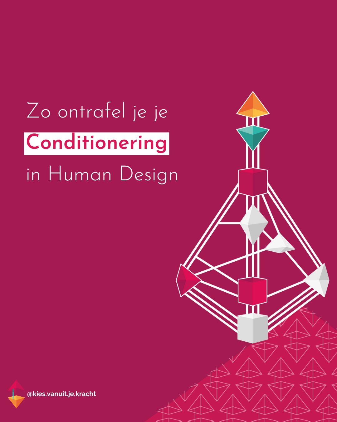 Zo ontrafel je je conditionering in Human Design