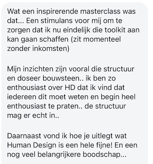 Review Masterclass DaadKrachtig by Design