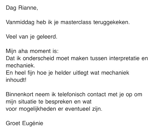 veel geleerd